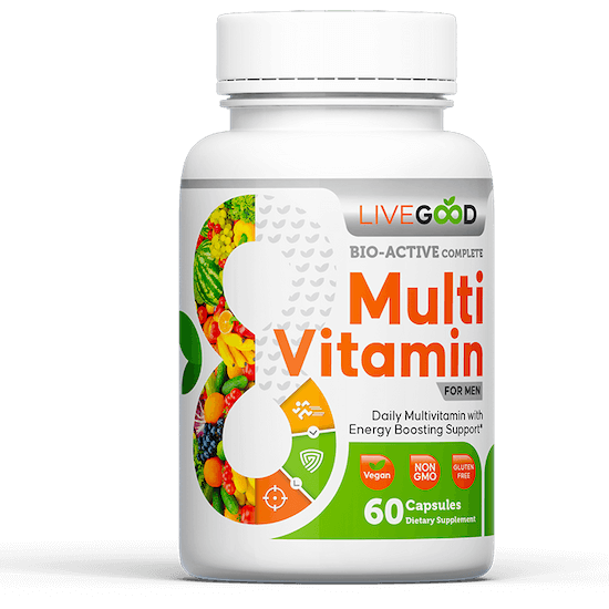 Bio-Active Complete Multi-Vitamin For Men Livegood